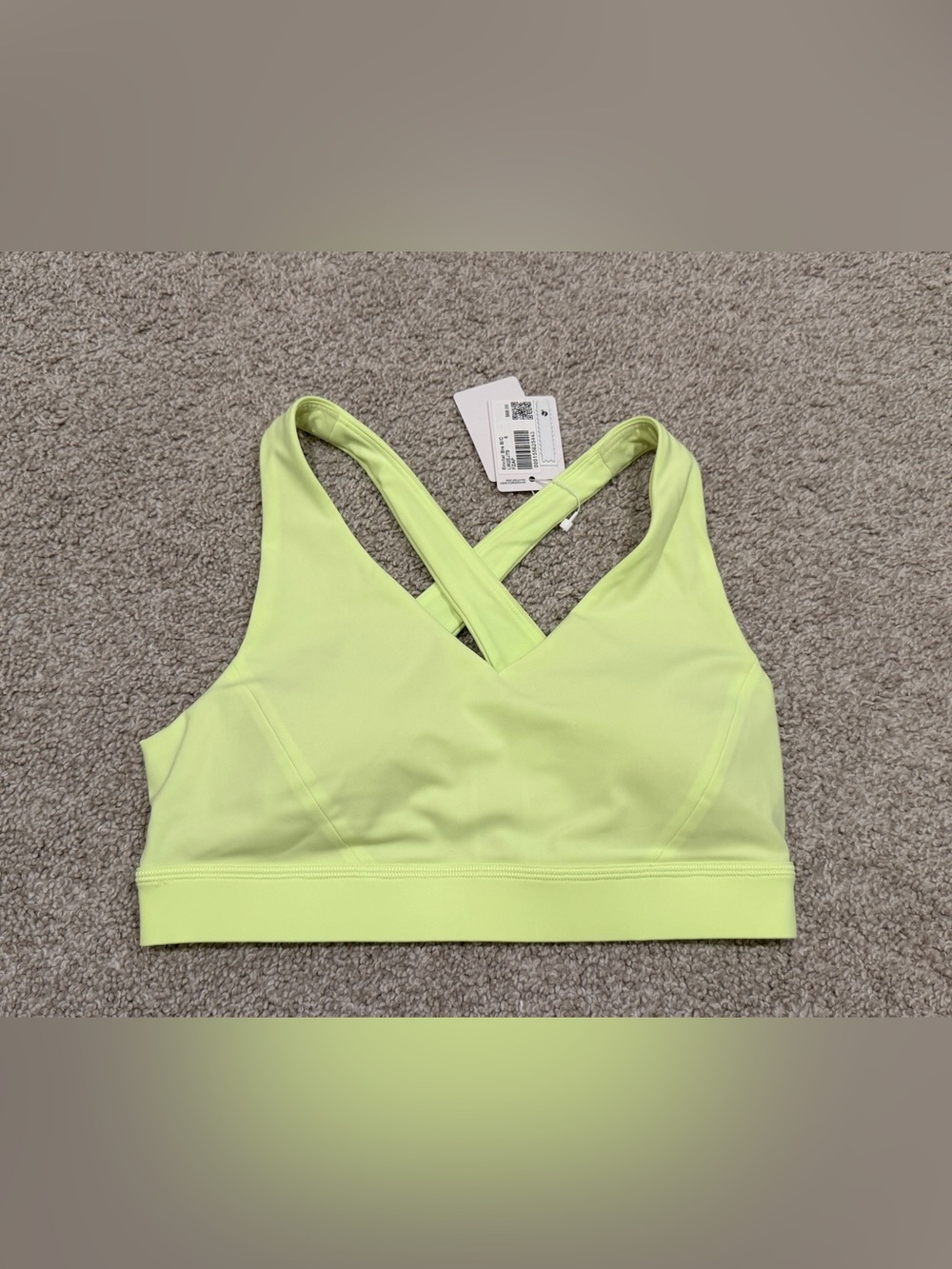 Lululemon Envital Bra - Lime Green